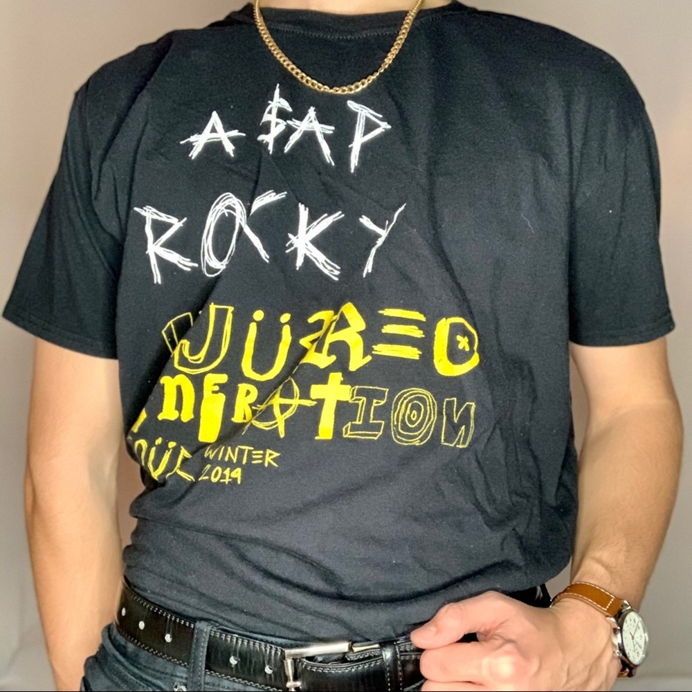 Testing/Injured Generation Tour T-Shirt A$AP Rocky